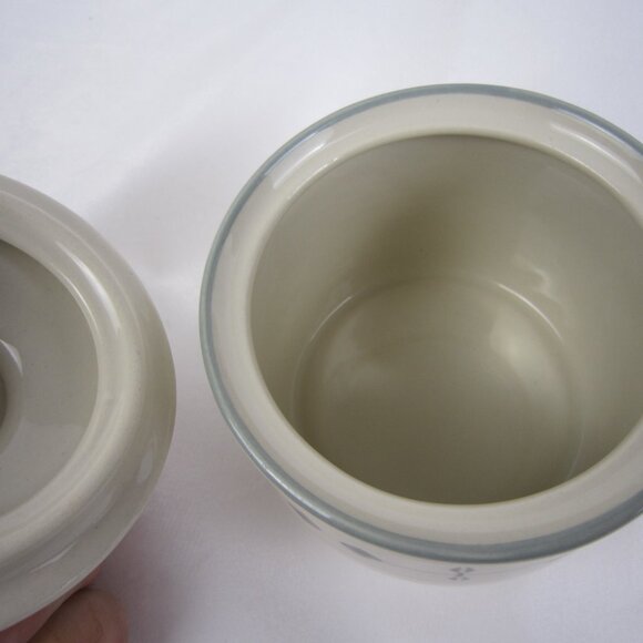 Vintage Studio Nova Set of 2 Dishes - Timberline Y2318 Sugar & Creamer with Lid - Picture 7 of 10